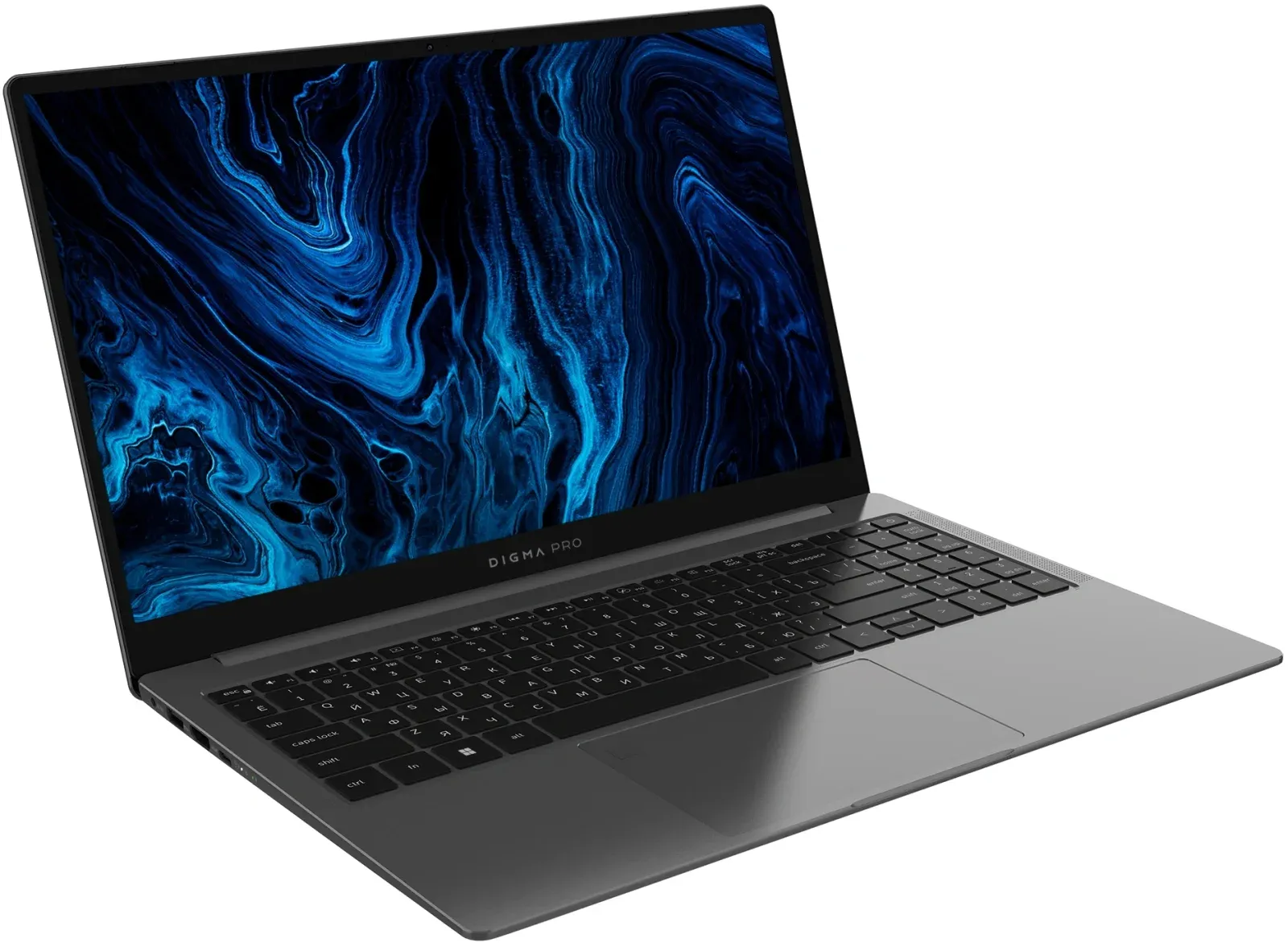 Ноутбук Digma Pro Sprint N Ryzen 5 5500U 16Gb SSD512Gb AMD Radeon Graphics 15.6 IPS FHD 1920x1080 Windows 11 Pro dk.grey WiFi BT Cam 4700mAh DN15R5-ADXW05 - фото 2