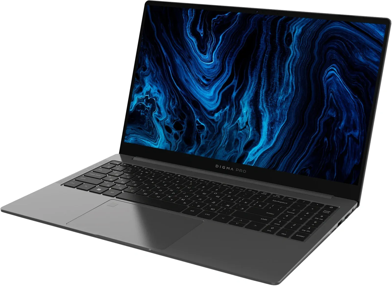 Ноутбук Digma Pro Sprint N Ryzen 7 5700U 16Gb SSD512Gb AMD Radeon Graphics 15.6 IPS FHD 1920x1080 Windows 11 Pro dk.grey WiFi BT Cam 4700mAh DN15R7-ADXW03 - фото 3