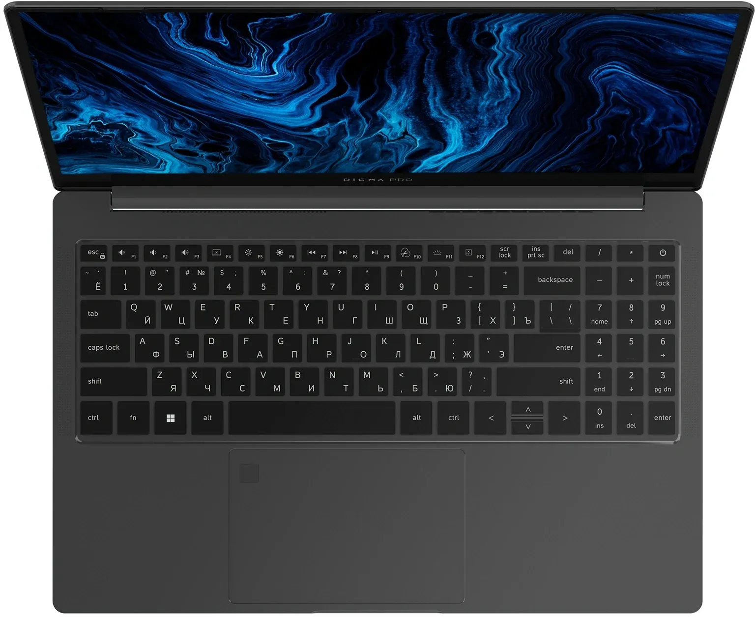 Ноутбук Digma Pro Sprint N Ryzen 7 5700U 16Gb SSD512Gb AMD Radeon Graphics 15.6 IPS FHD 1920x1080 Windows 11 Pro dk.grey WiFi BT Cam 4700mAh DN15R7-ADXW03 - фото 5