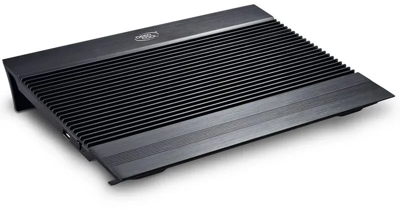 Подставка для ноутбука Deepcool N8 DP-N24N-N8BK 17 380x278x55мм 25дБ 3xUSB 2x 140ммFAN 1244г алюминий черный - фото 2