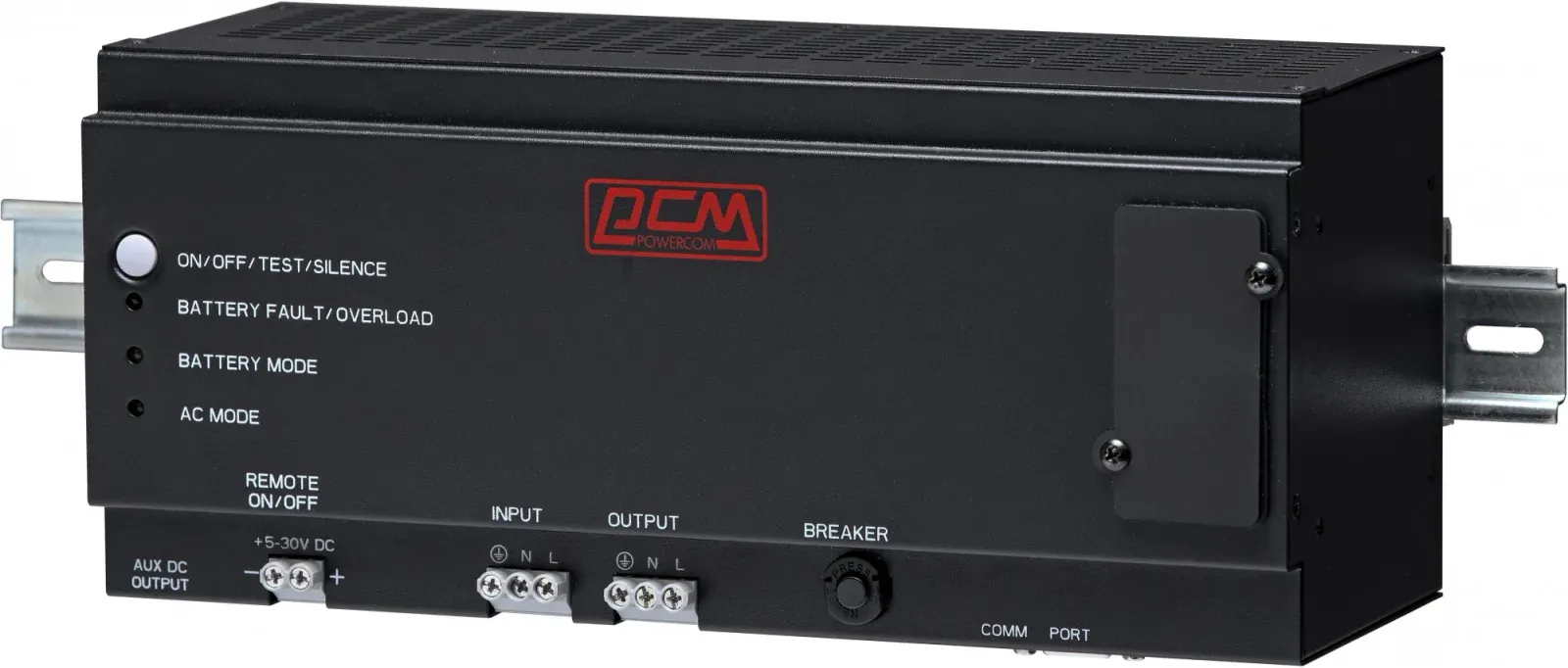 Источник бесперебойного питания Powercom DRU-850 300Вт 850ВА черный Gen 2 - фото 3