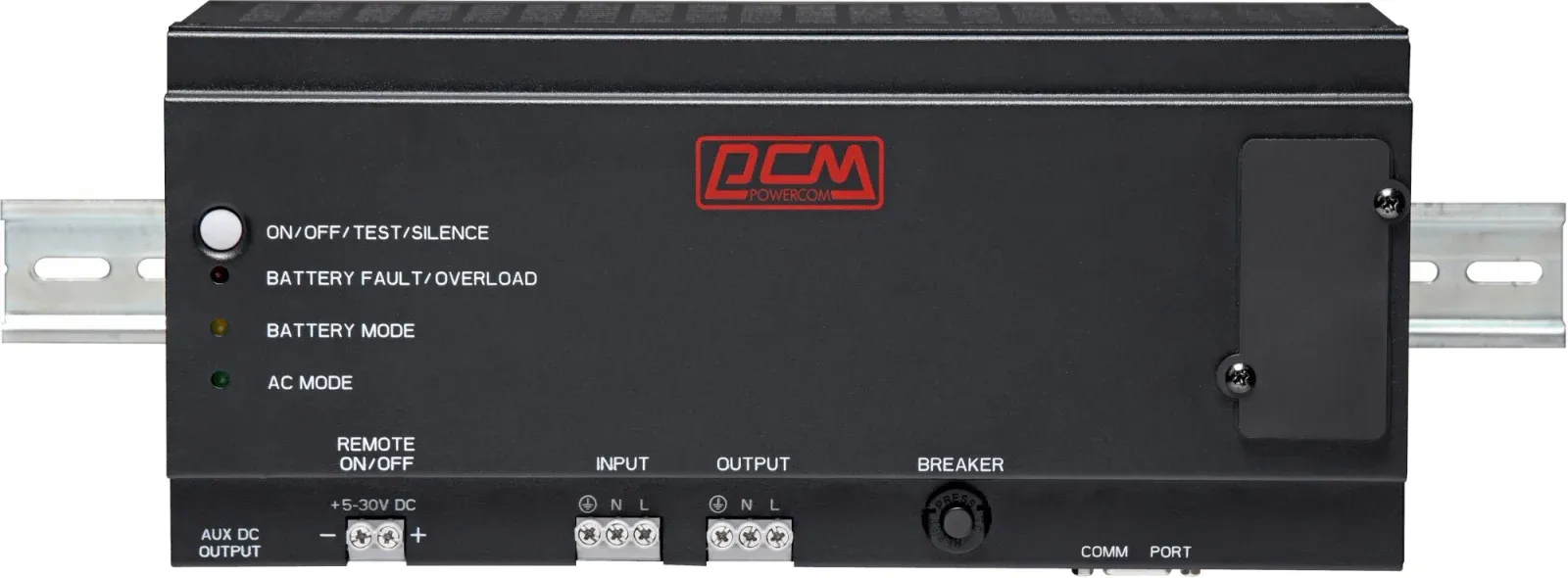 Источник бесперебойного питания Powercom DRU-850 300Вт 850ВА черный Gen 2 - фото 4