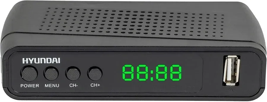 Ресивер DVB-T2 Hyundai H-DVB520 + WiFi-адаптер черный - фото 5