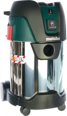 Строительный пылесос Metabo ASA 30 L PC Inox 1250Вт уборка: сухая/влажная зеленый - фото 7