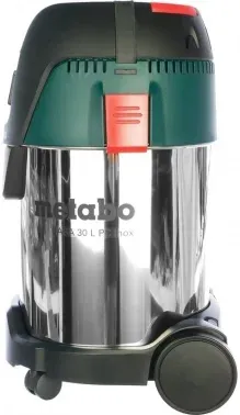 Строительный пылесос Metabo ASA 30 L PC Inox 1250Вт уборка: сухая/влажная зеленый - фото 8
