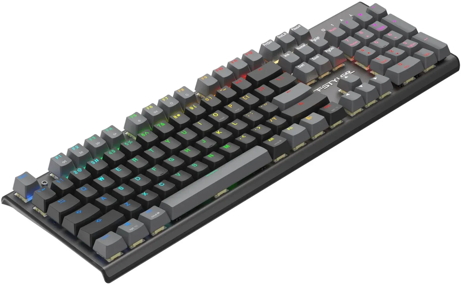 Клавиатура A4Tech FS100 механическая черный USB for gamer LED кабель 1.8м - фото 5