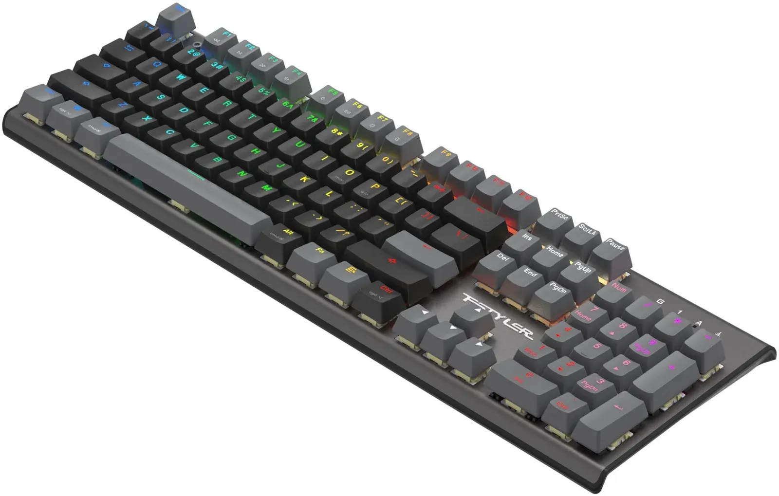 Клавиатура A4Tech FS100 механическая черный USB for gamer LED кабель 1.8м - фото 6