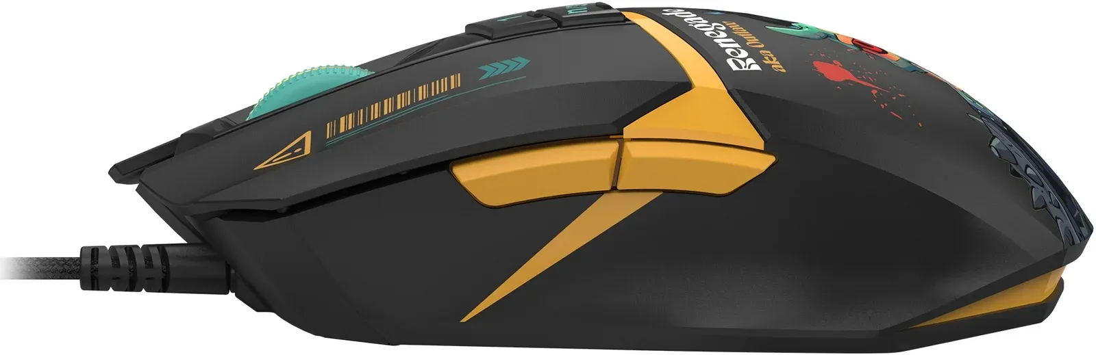 Мышь A4Tech Bloody W63 Max Renegade черный/рисунок оптическая 12000dpi USB W63 MAX - фото 6