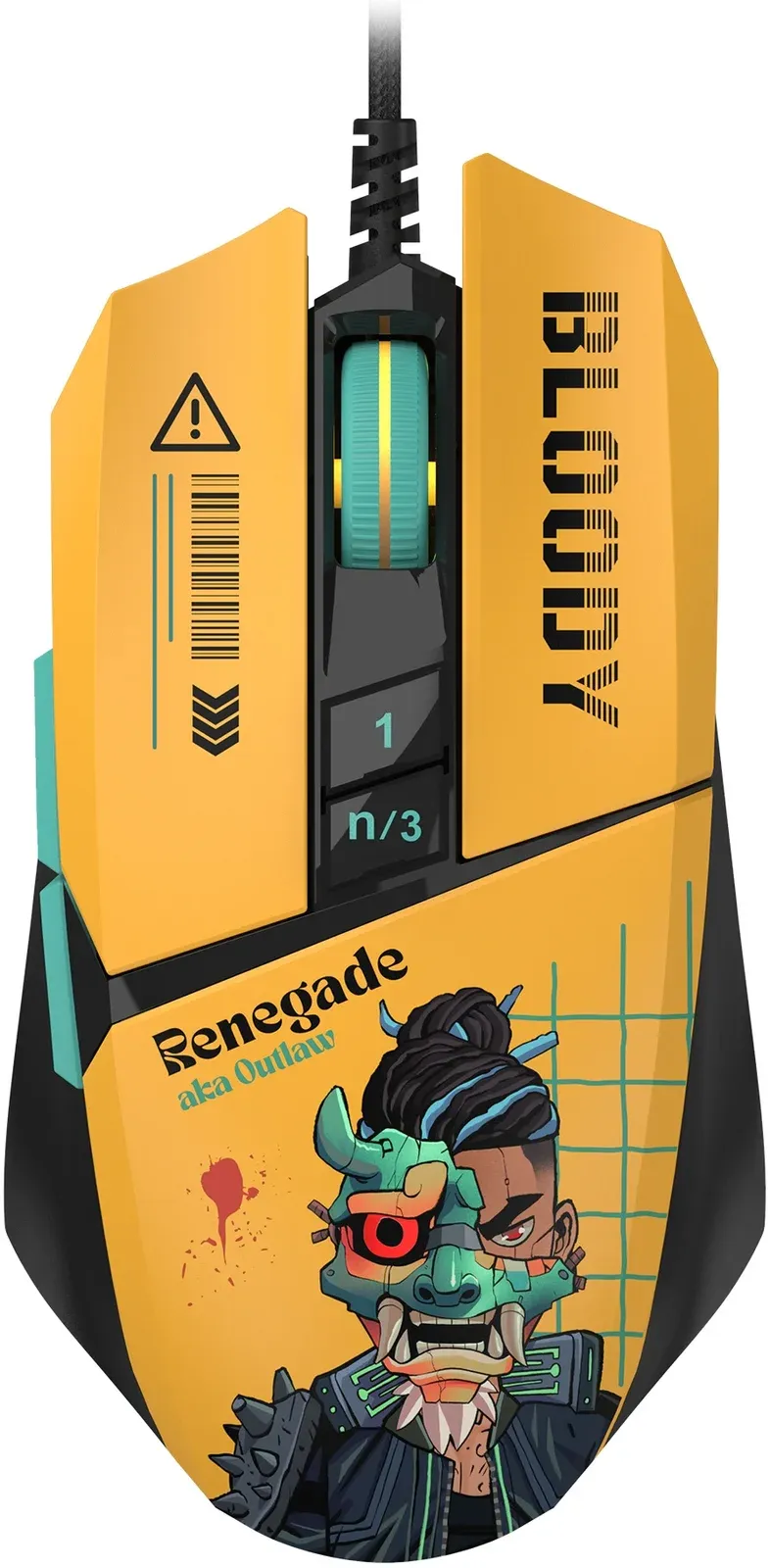 Мыши A4TECH W63 Max Renegade - фото 1