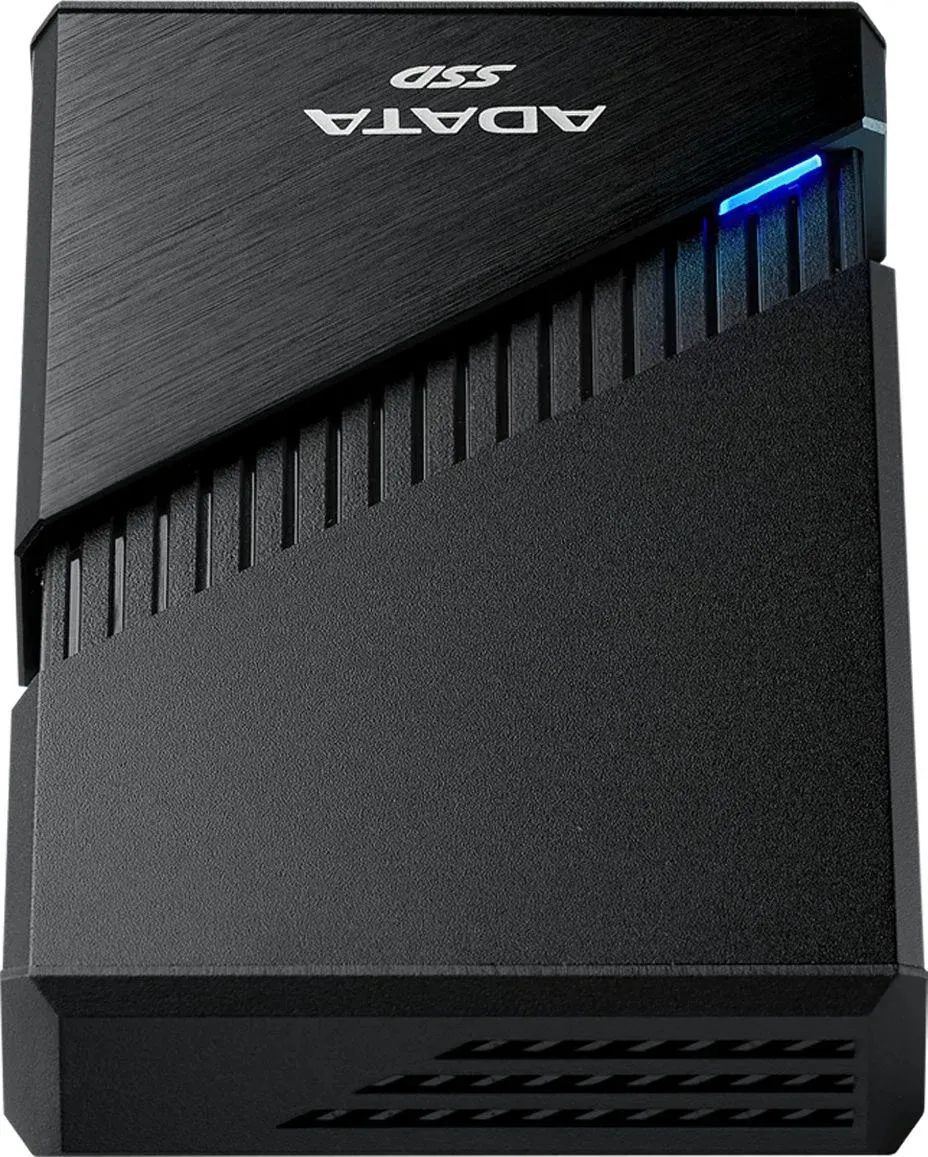Накопитель SSD A-Data USB-C 4.0 1TB SE920-1TCBK SE920 2.5 черный - фото 7