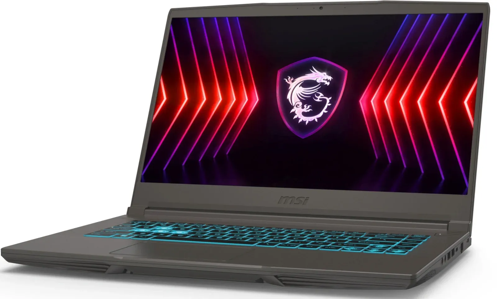 Ноутбук MSI Thin 15 B12VE-1292RU Core i7 12650H 16Gb SSD512Gb NVIDIA GeForce RTX4050 6Gb 15.6 IPS FHD 1920x1080 Windows 11 Home grey WiFi BT Cam 9S7-16R831-1292 - фото 6