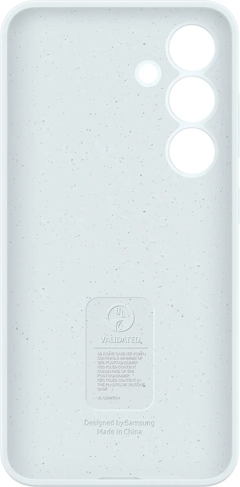 Чехол клип-кейс Samsung для Samsung Galaxy S24+ Silicone Case S24+ белый EF-PS926TWEGRU - фото 2