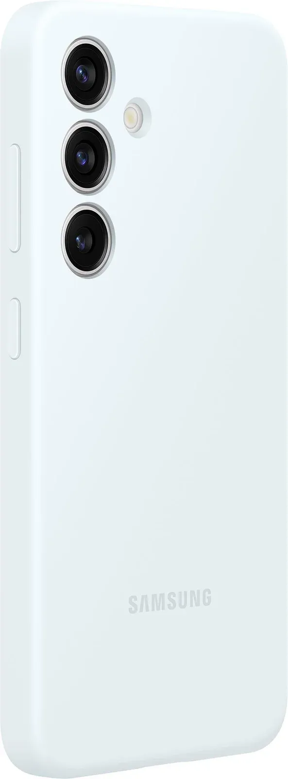 Чехол клип-кейс Samsung для Samsung Galaxy S24+ Silicone Case S24+ белый EF-PS926TWEGRU - фото 4