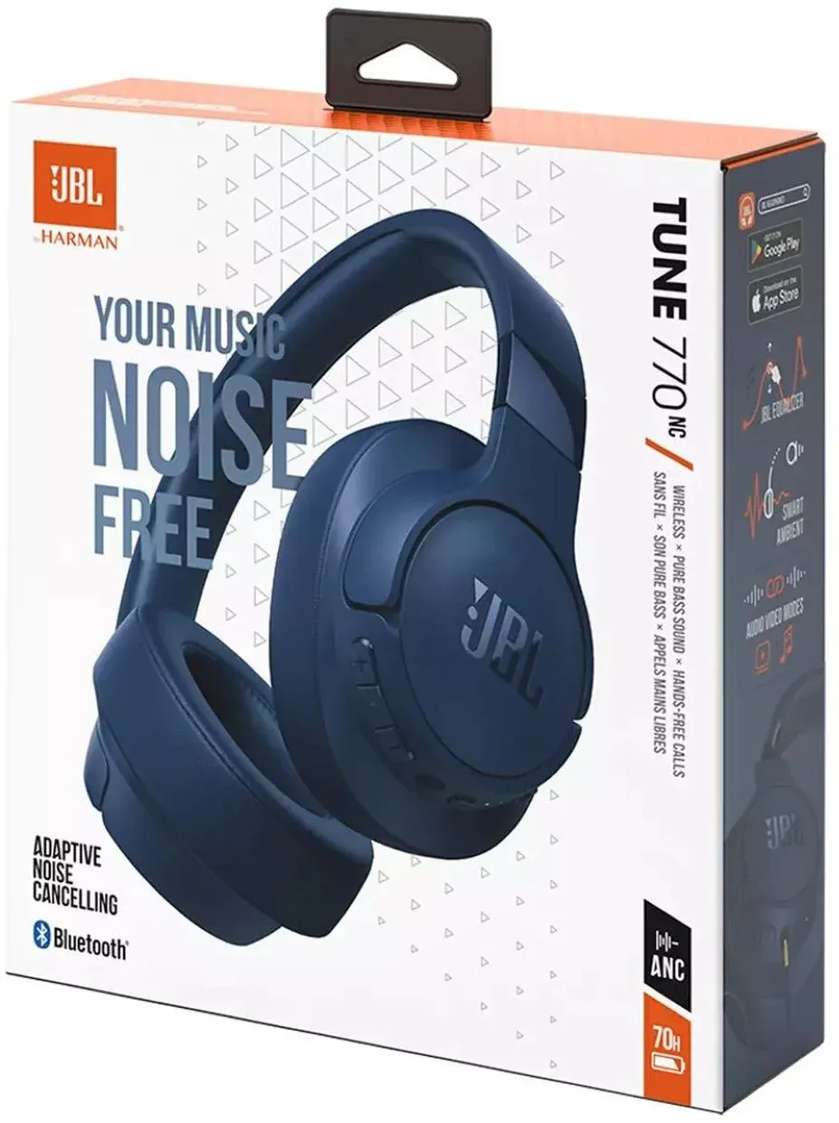 Наушники и гарнитуры JBL Tune 770NC синий - фото 4