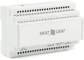 Источник бесперебойного питания Бастион Skat-12-3.0 Din белый без батареи - фото 4