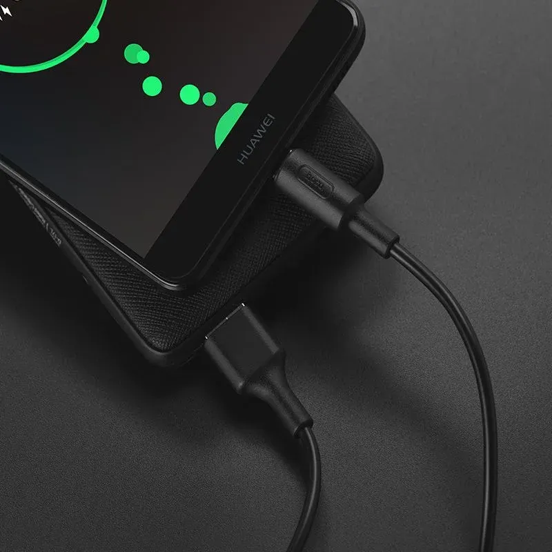 Кабель Hoco X25 Soarer X25 USB m-USB Type-C m 1м черный коробка - фото 5