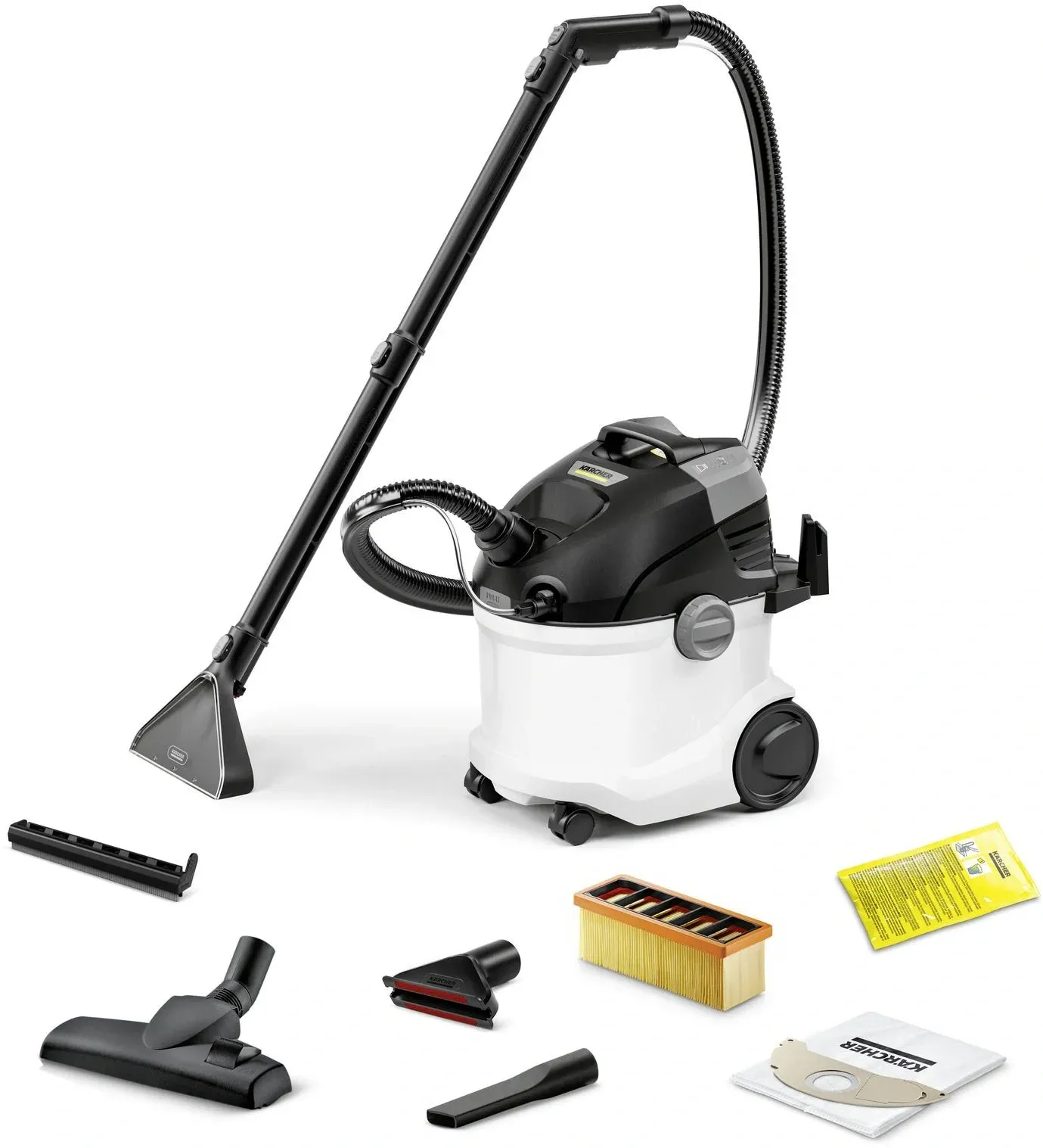 Пылесос моющий Karcher SE 5 1000Вт белый/черный в компл.:1мешок - фото 2