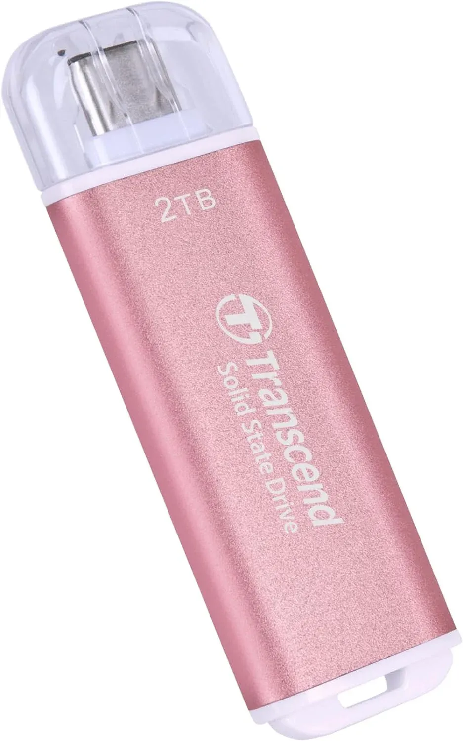 USB TRANSCEND TS2TESD300P розовый - фото 3