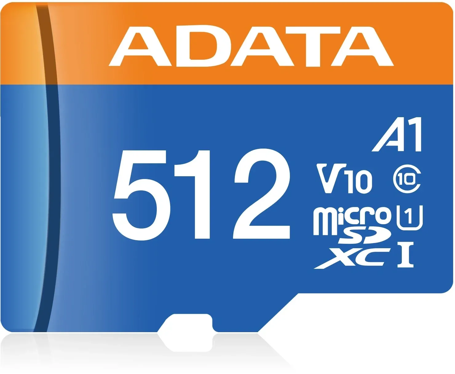 Флеш карта microSDXC 512GB A-Data AUSDX512GUICL10A1-RA1 Premier + adapter - фото 2