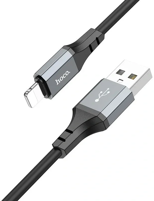 Кабель Hoco X92 Honest IP USB m-Lightning m 3м черный коробка - фото 2