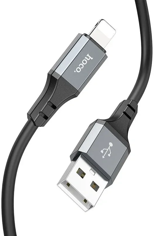 Кабель Hoco X92 Honest IP USB m-Lightning m 3м черный коробка - фото 3
