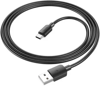 Кабель Hoco X96 Hyper X96 HYPER 27W TYPE-C USB m-USB Type-C m 1м черный коробка - фото 8