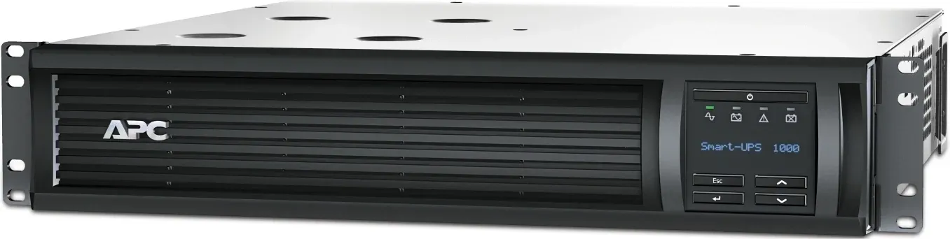 Источник бесперебойного питания APC Smart-UPS SMT1000RMI2UC 700Вт 1000ВА черный - фото 2