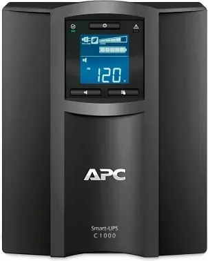 Источник бесперебойного питания APC Smart-UPS C SMC1000IC 600Вт 1000ВА черный - фото 6