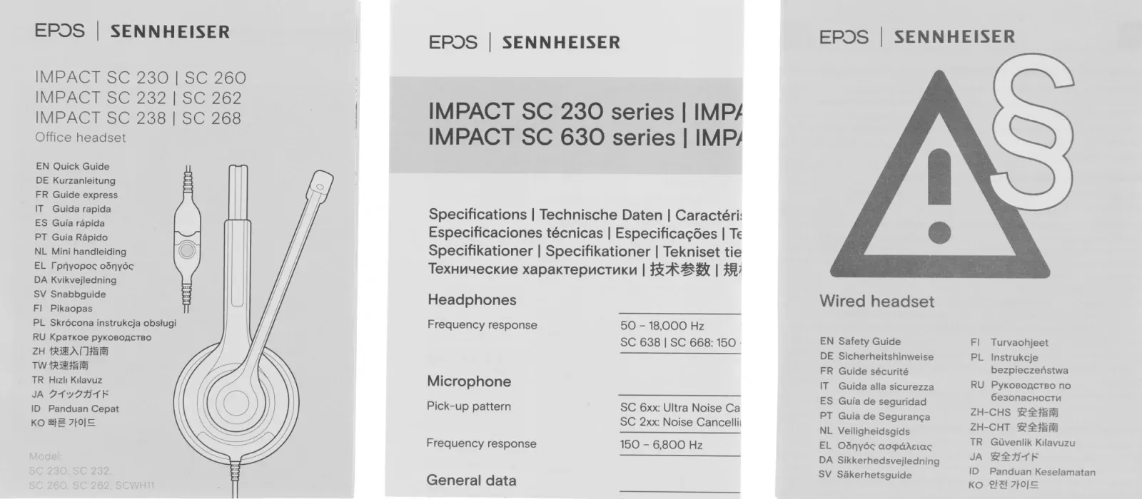 Наушники с микрофоном Epos Sennheiser SC 260 ED черный 1м накладные оголовье 1000515 - фото 8