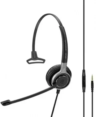 Наушники с микрофоном Epos Sennheiser SC 635 черный 1.4м накладные оголовье 1000642 - фото 7