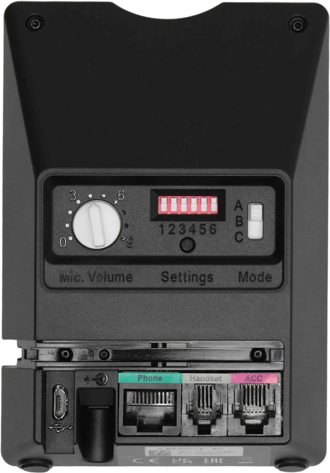 Наушники с микрофоном Epos Sennheiser D30 Phone черный накладные оголовье 1000987 - фото 6