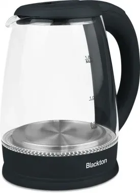 Чайник электрический Blackton Bt KT1800G 1.8л. 1500Вт черный корпус: стекло/пластик - фото 5