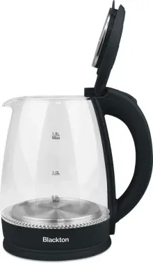 Чайник электрический Blackton Bt KT1800G 1.8л. 1500Вт черный корпус: стекло/пластик - фото 6