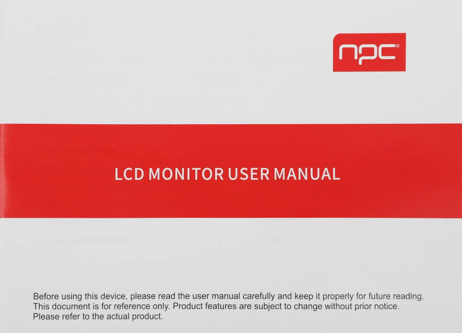 Монитор NPC 23.8 MQ2409-A черный VA LED 5ms 16:9 HDMI матовая 3000:1 250cd 178гр/178гр 1920x1080 75Hz FreeSync VGA FHD 3.12кг - фото 8