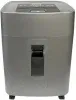 Шредер Office Kit SA375 серый/черный с автоподачей секр.P-4 фрагменты 375лист. 42лтр. скрепки скобы пл.карты CD - фото 3