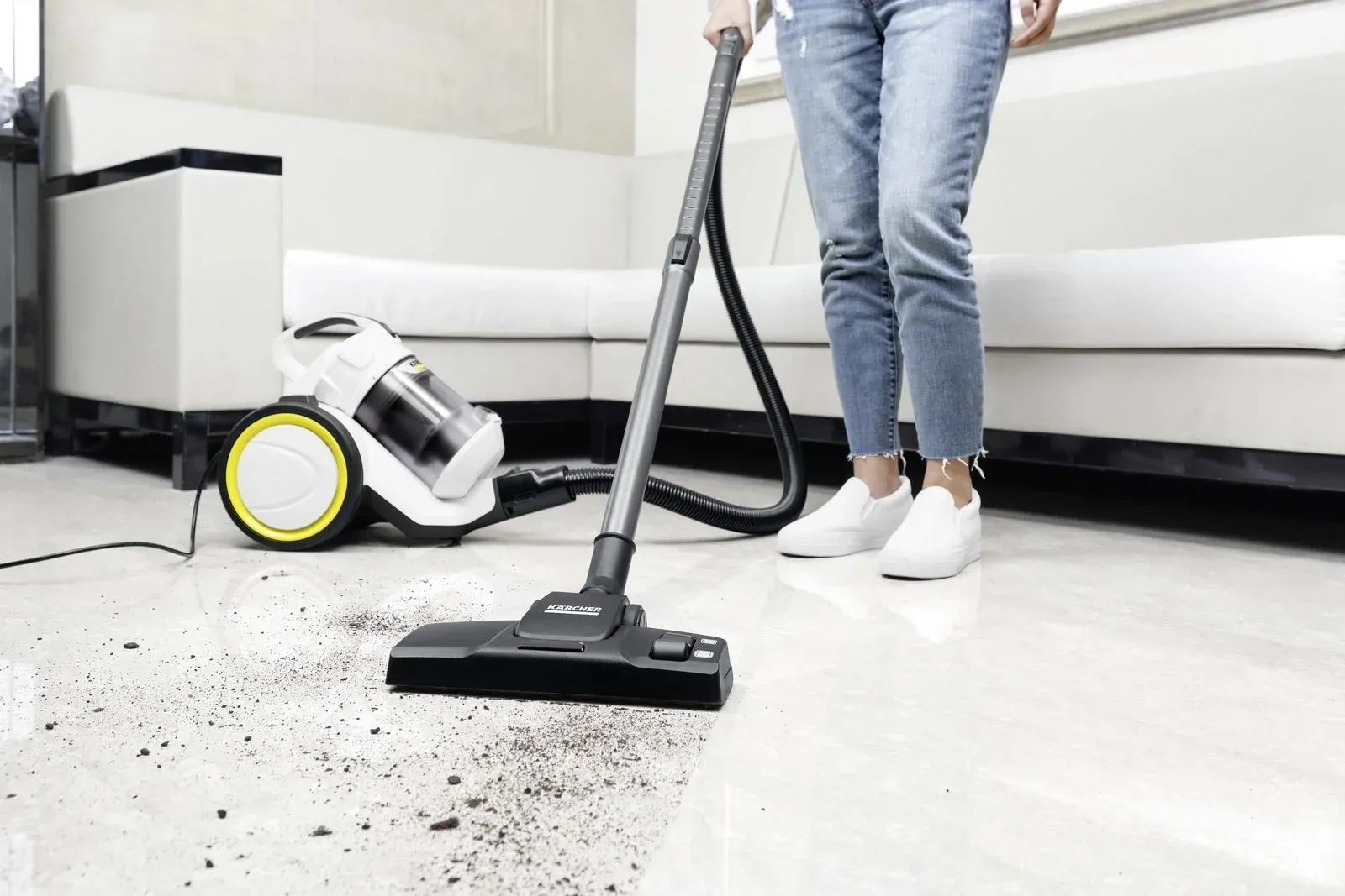 Пылесосы KARCHER VC 3 ERP белый - фото 2