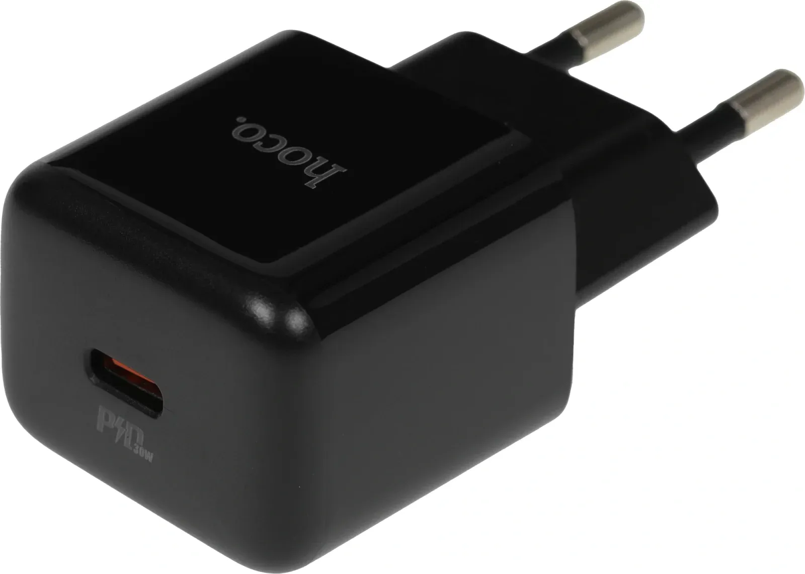 Сетевое зар./устр. Hoco N32 Glory Black 30W 3A+2A+1.5A PD+QC+AFC USB Type-C универсальное черный - фото 3
