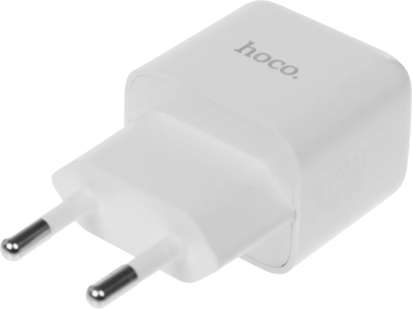 Сетевое зар./устр. Hoco N32 Glory White 30W 3A+2A+1.5A PD+QC+AFC USB Type-C универсальное белый - фото 3