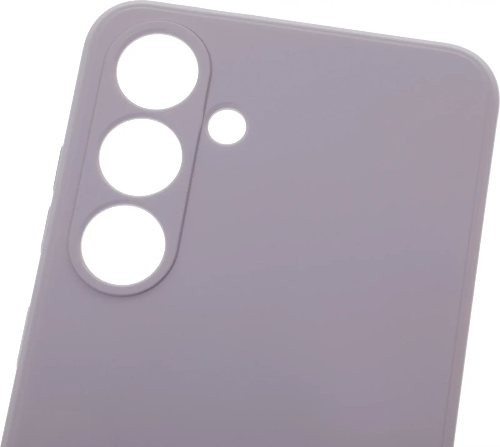 Чехол клип-кейс BoraSCO для Samsung Galaxy S24 Microfiber Case лавандовый 72948 - фото 3