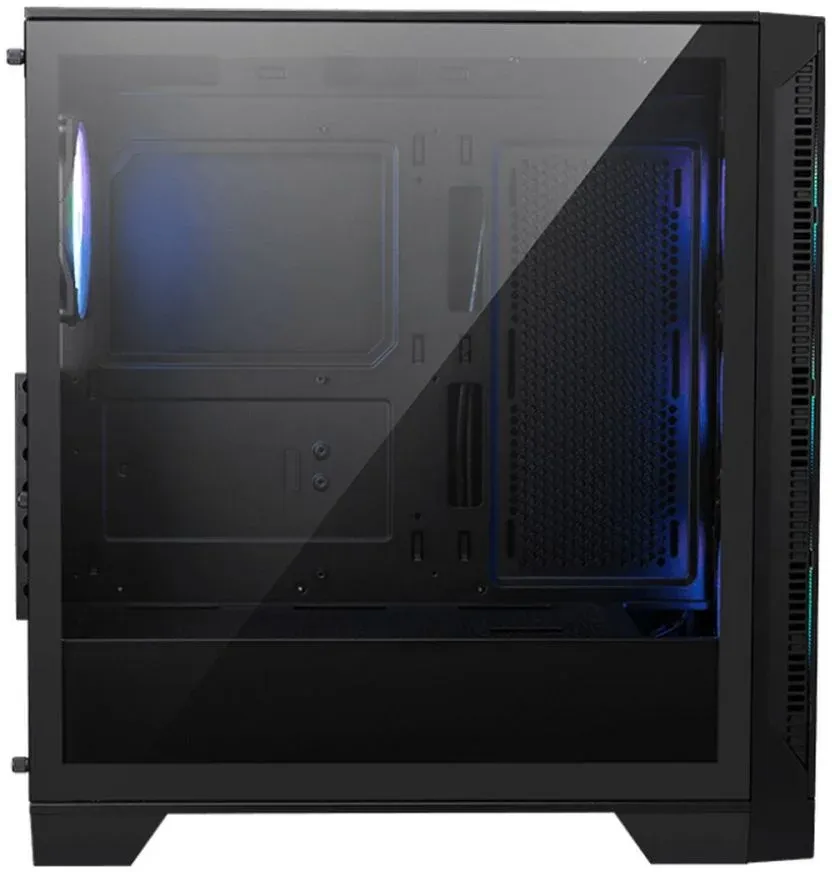 Корпус MSI MAG FORGE 320R черный без БП ATX 5x120mm 2xUSB3.1 audio bott PSU - фото 4