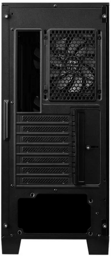 Корпус MSI MAG FORGE 320R черный без БП ATX 5x120mm 2xUSB3.1 audio bott PSU - фото 5