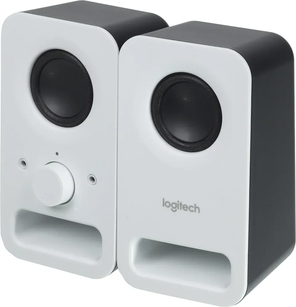 Колонки Logitech Z150 2.0 белый 3Вт - фото 1