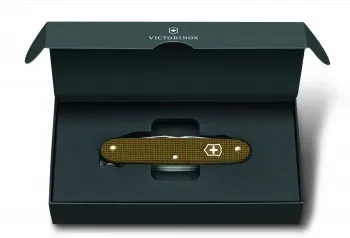 Нож перочинный Victorinox Pioneer X Alox LE 2024 0.8231.L24 93мм 9функц. коричневый подар.коробка - фото 7