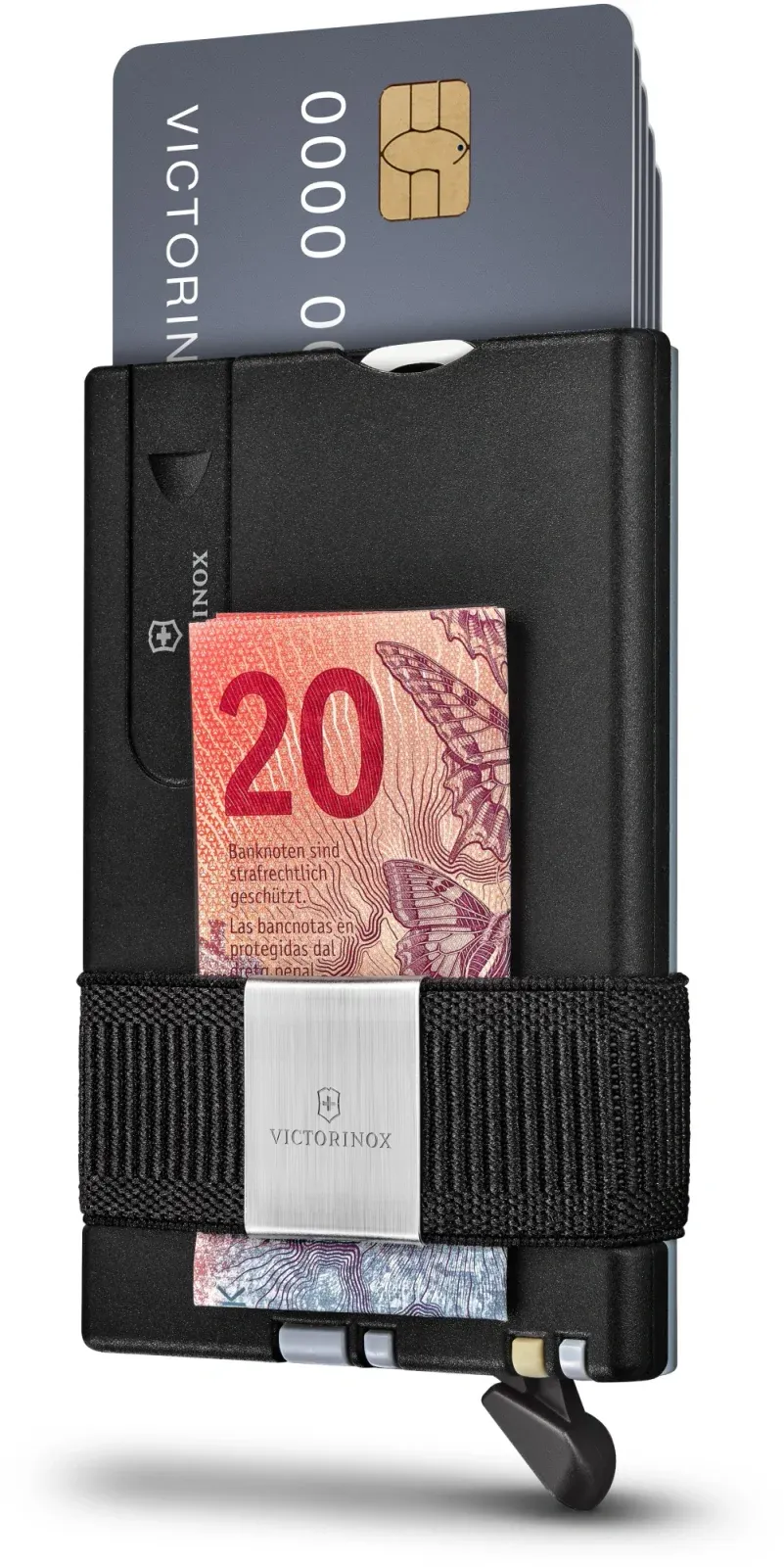 Швейцарские карты VICTORINOX Smart Card Wallet Sharp серый - фото 4