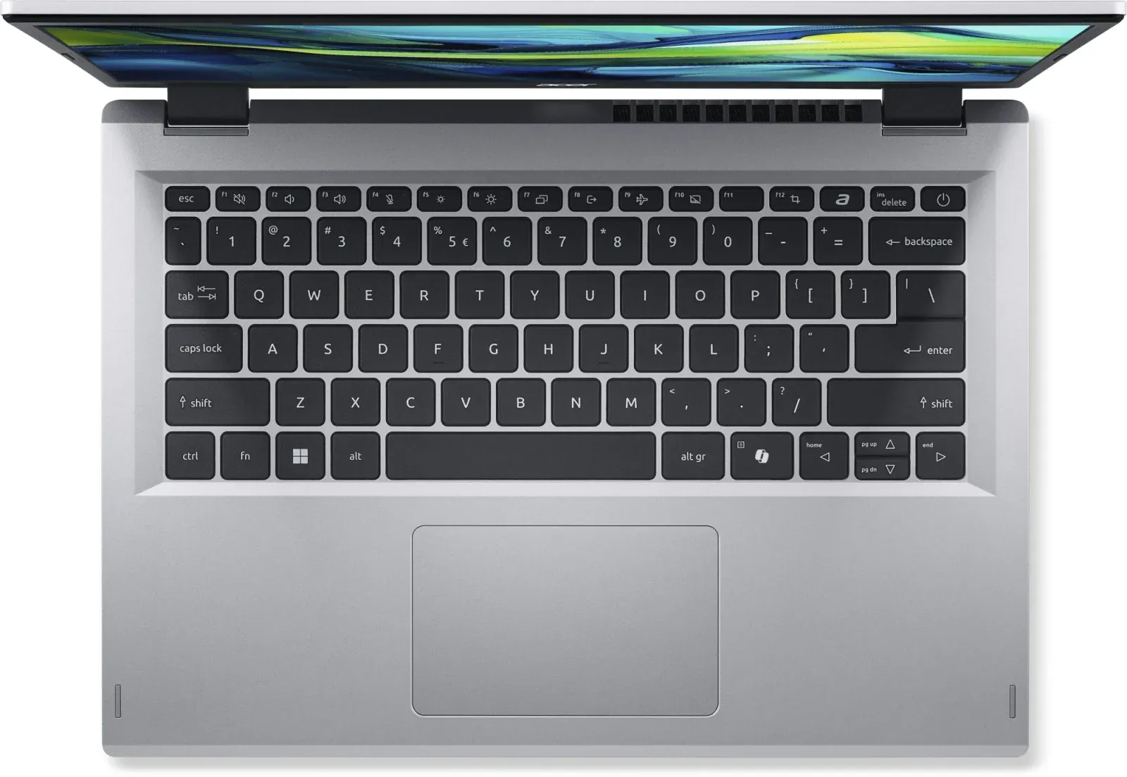Ноутбук Acer Aspire Go AG14-31P-36DD Core i3 N305 8Gb SSD512Gb Intel UHD Graphics 14 IPS WUXGA 1920x1200 без ОС silver WiFi BT Cam NX.KXECD.002 - фото 4