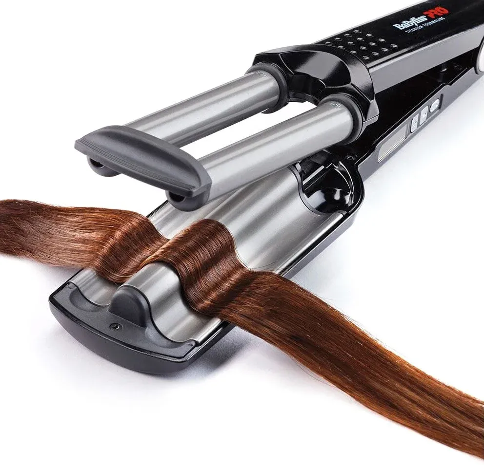 Щипцы Babyliss Pro BAB2369TTE 79Вт черный макс.темп.:210С покрытие:титаново-турмалиновое - фото 5