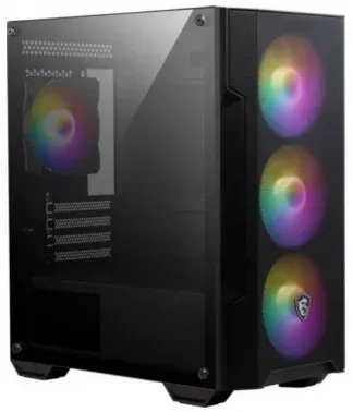 Корпус MSI MAG Forge M100A черный без БП mATX 2x120mm 2xUSB2.0 1xUSB3.0 audio bott PSU - фото 7