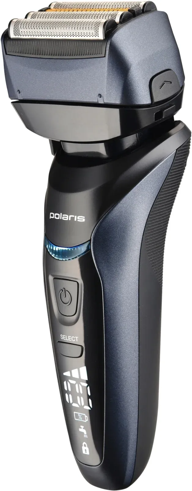 Бритва сетчатая Polaris 7D Prof 4+ PMF 1016RC wet&dry реж.эл.:4 питан.:аккум. черный - фото 1