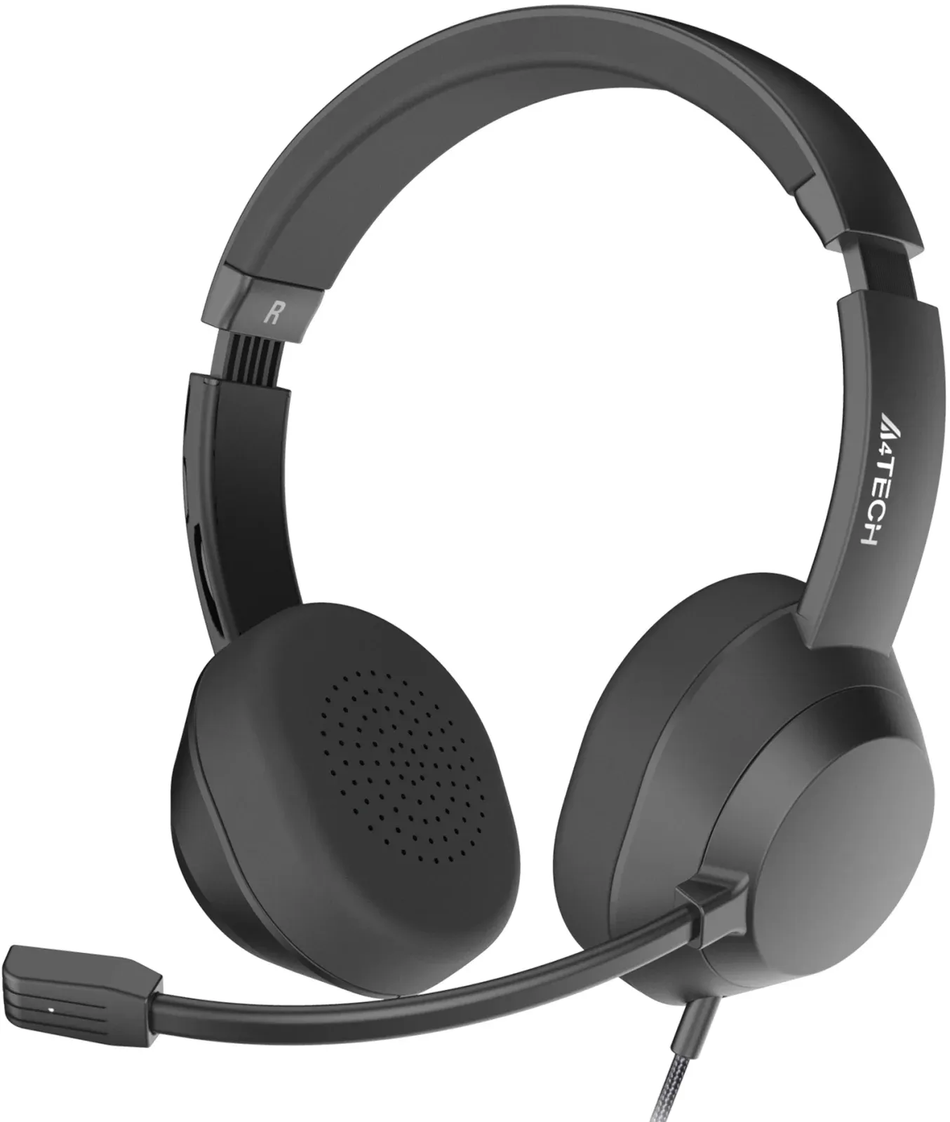 Гарнитуры наушники с микрофоном A4TECH Fstyler FH150U черный - фото 2