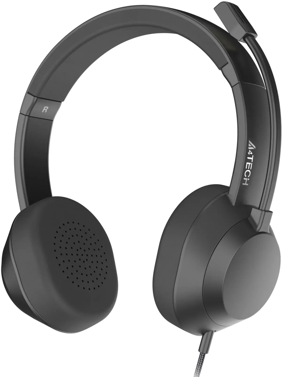 Гарнитуры наушники с микрофоном A4TECH Fstyler FH150U черный - фото 3
